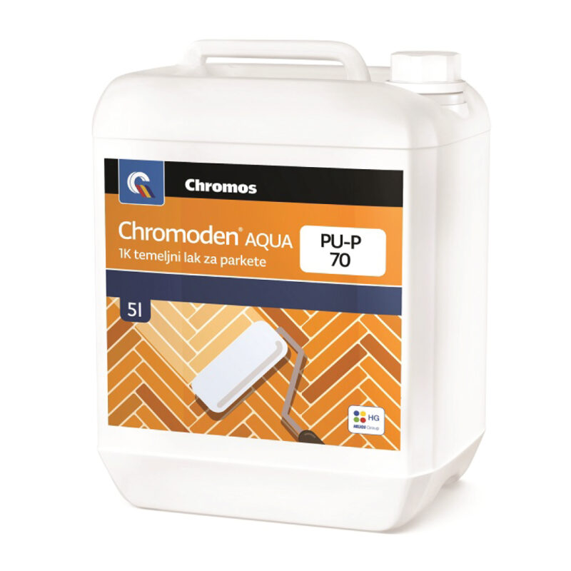 CHROMODEN Aqua 1К PU-P 70 Еднокомпонентен полиуретански основен лак за паркет