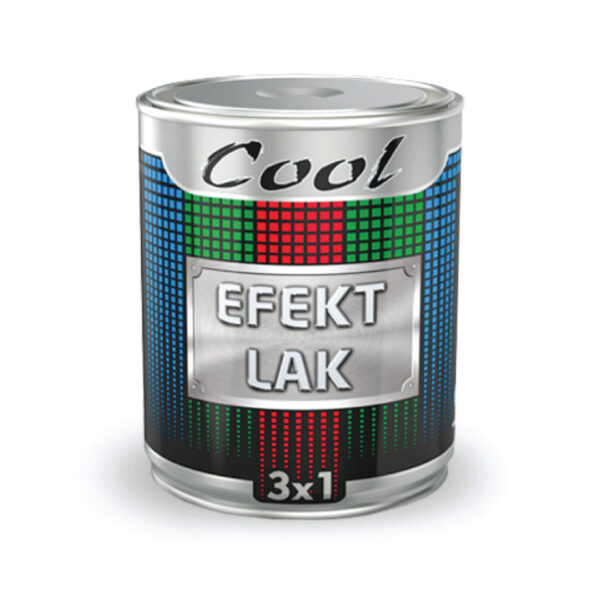 COOL Efekt Lak 3х1 Основен и завршен лак за метал