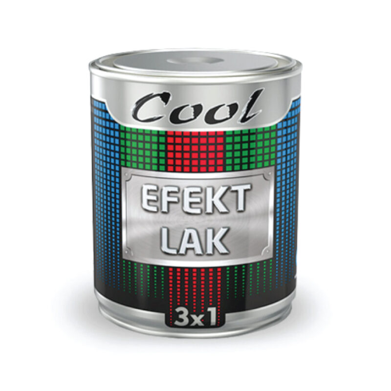 COOL Efekt Lak 3х1 Основен и завршен лак за метал