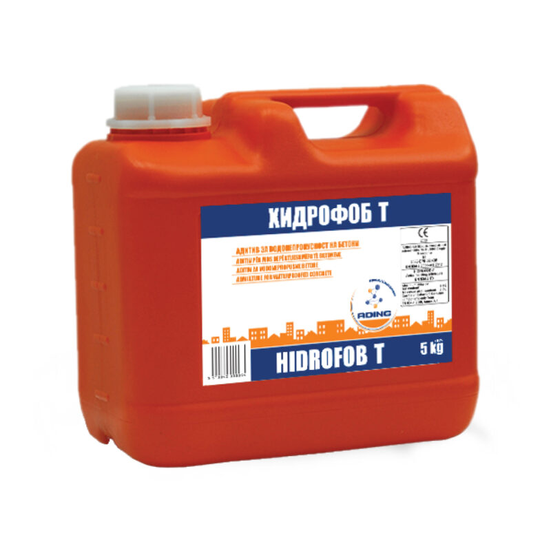HIDROFOB-T Адитив за водонепропустливост на бетони и малтери
