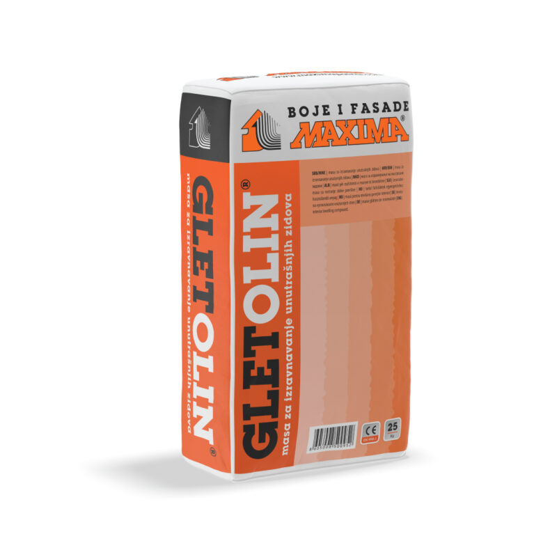 GLETOLIN® Маса за израмнување на внатрешни ѕидови