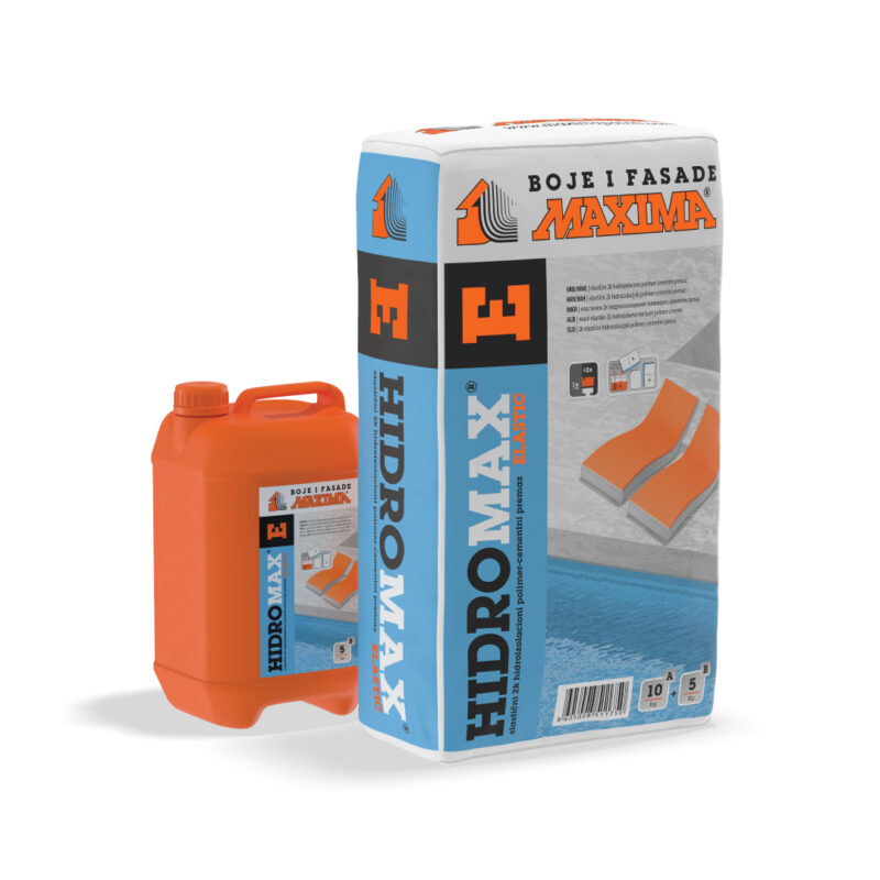 HIDROMAX® Elastic Еластичен 2K, полимерно-цементен премаз