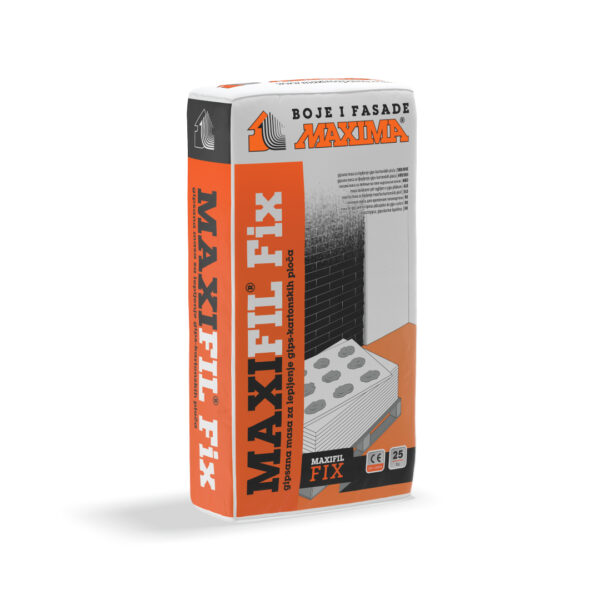 MAXIFIL® Fix Гипсена маса за лепење на гипс-картонски плочи