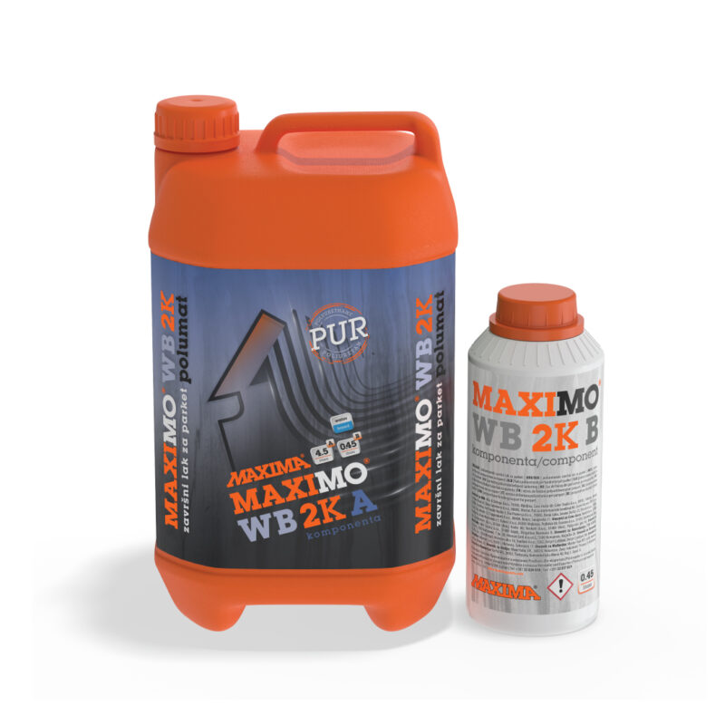 MAXIMO® WB 2К Полиуретански завршен лак за паркет