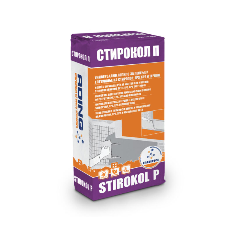 STIROKOL-P Лепило за лесни термоматеријали