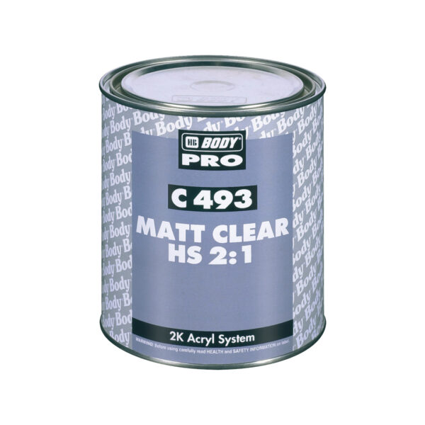 C 493 МАТ CLEAR HS 2:1 Мат лак