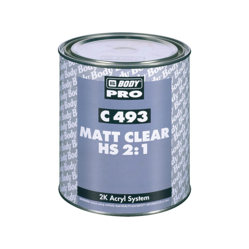 C 493 МАТ CLEAR HS 2:1 Мат лак