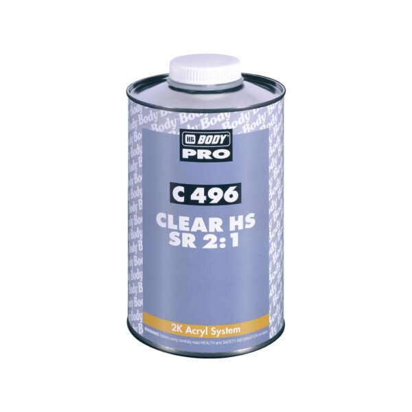 C 496 CLEAR HS SR 2:1 2К Акрилен HS SR лак